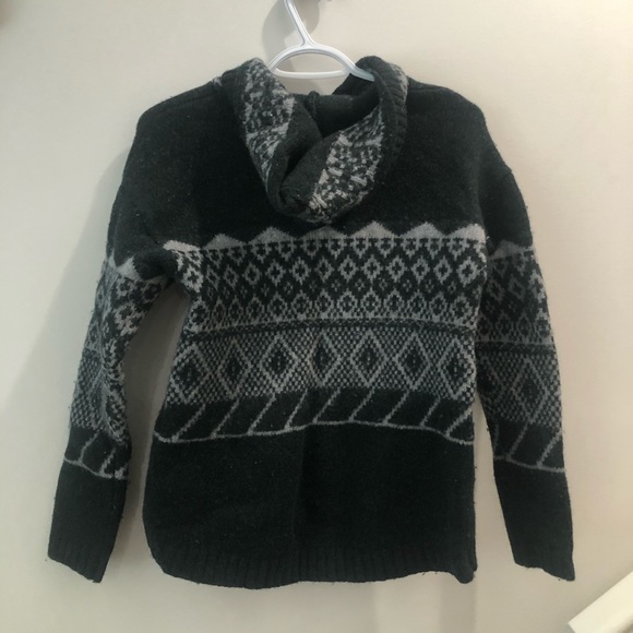 Xxs dark green TNA zip up hoodie - Picture 2 of 2